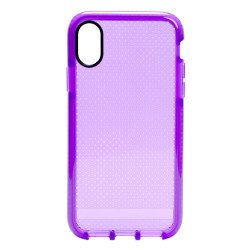 iPhone X (Ten) Mesh Hybrid Case (Purple)